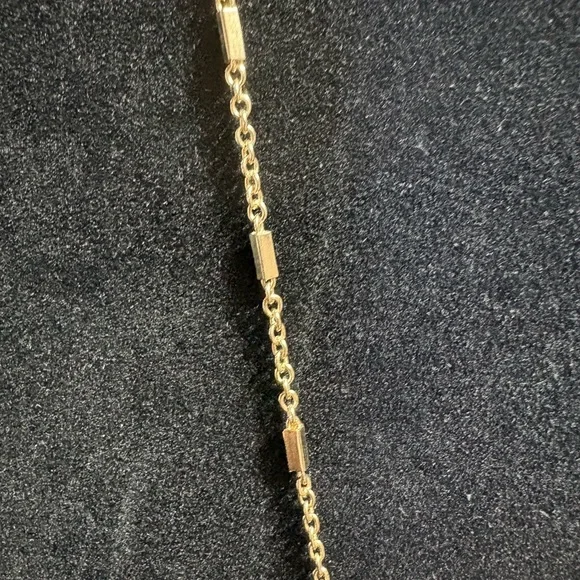 Park Lane Almond Gold earrings and Abalone necklace - Picture 3 of 4